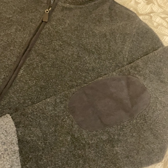 Jones New York Women’s XL Gray Comfy Zip Front Sweater - Picture 12 of 13